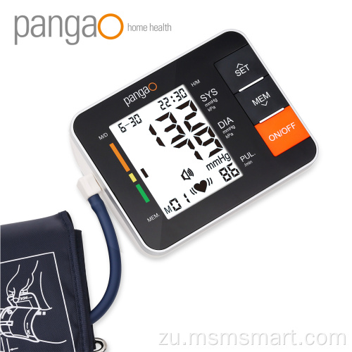 Ukunemba Kwengalo Yogesi Engaphezulu kwe-BP Monitor Blood Pressure